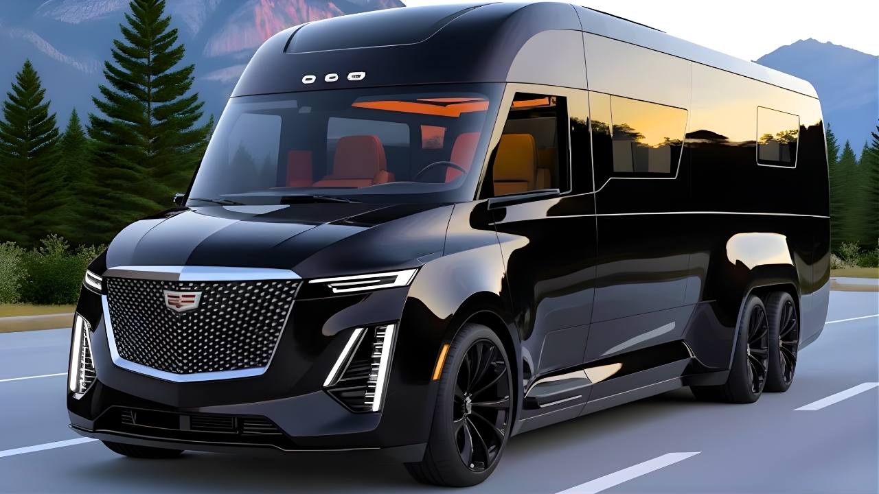 Futuristic Cadillac Luxury Motorhome 2026 Brings Five Star Comfort to the Road