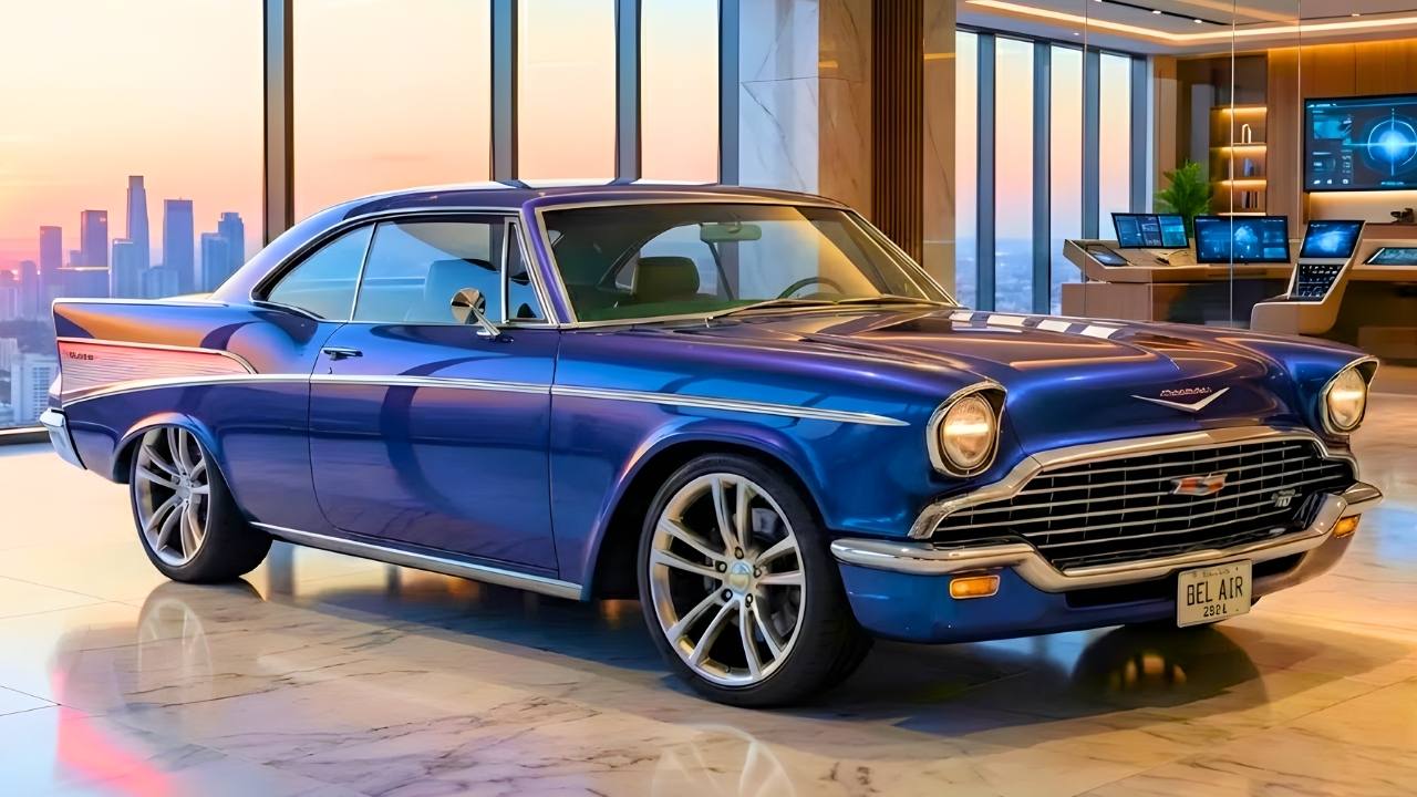 2026 Chevy Bel Air Launch Showcases 8 Retro Design Elements And Futuristic Innovations