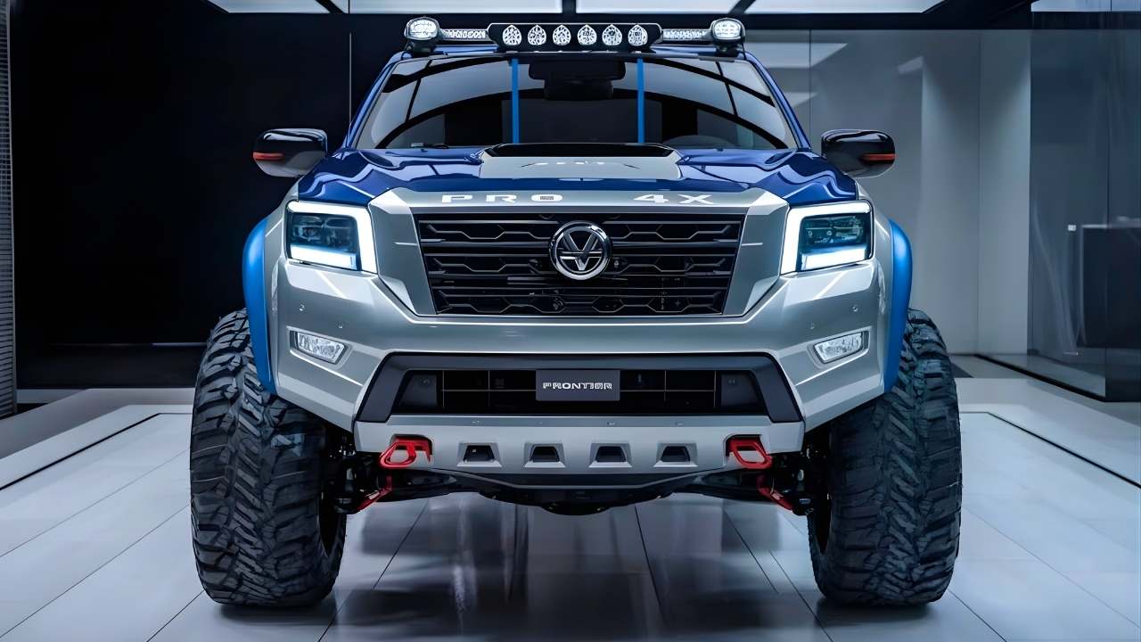 2026 Nissan Frontier Showcases Aggressive Design, Refined Powertrain And Confident Towing Performance
