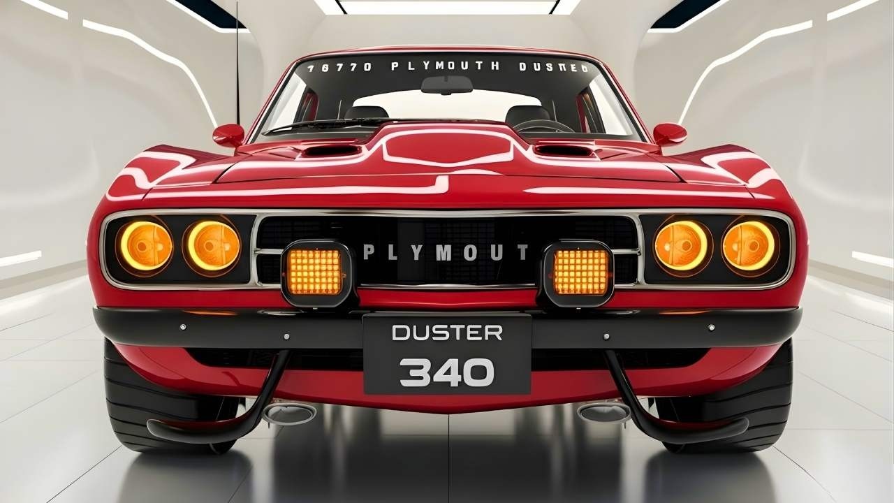 2026 Plymouth Duster 340 Reimagined: 8-Speed Power, 400+ HP Performance, And Modern Tech Revival