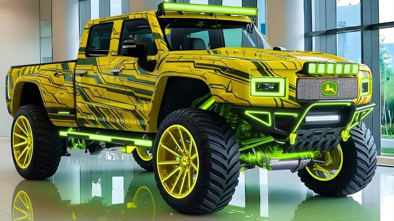 2026 John Deere Heavy Duty Pickup Truck Revealed With 6.7L Turbo Diesel And Advanced Safety Tech