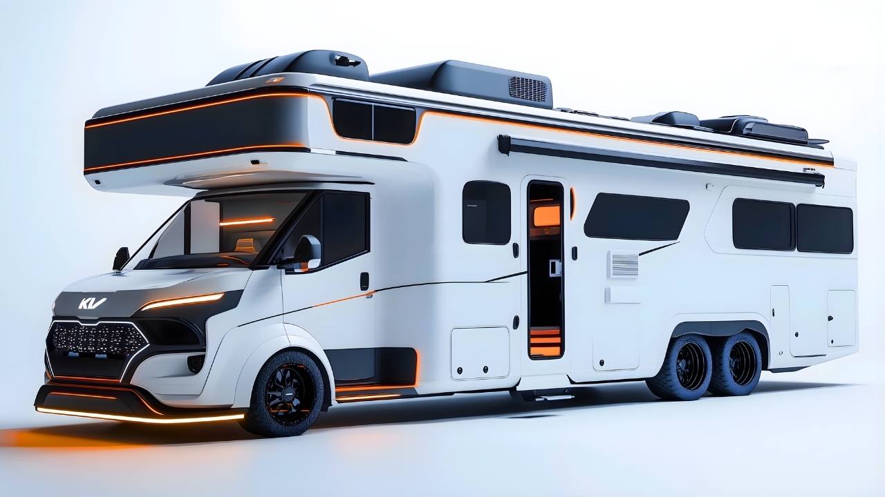 2026 Kia Motorhome Revealed With 350 HP Turbo Diesel Power And 28 MPG Efficiency